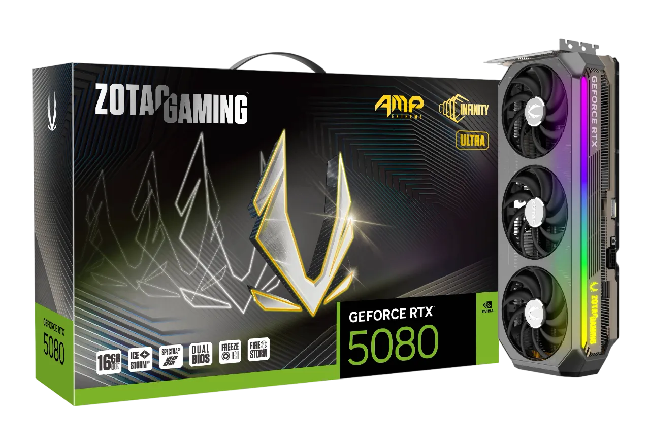ZOTAC GAMING INFINITY RTX 5080 AMP RGB